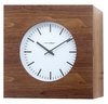 afbeelding van Balvi Qubo Oak Wood 25 cm klok