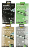 Dynamic Energy 2200 mAh powerbank zilver_