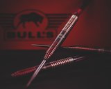 Bull's Phantom Grip Red PCT 90% steeltip dartpijlen