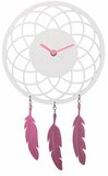 Nextime Dreamcatcher White 24 cm klok