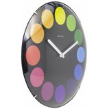 Afbeelding van NeXtime Dots Dome zwart 35 cm