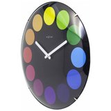 Afbeelding van NeXtime Dots Dome zwart 35 cm