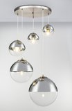 Globo Varus five lamp holders hanglamp