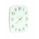 Afbeelding van NeXtime Classy Square Wit 30 cm klok