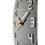 Afbeelding van NeXtime Classy Zwart 30 cm klok