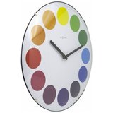 Afbeelding van NeXtime Dots Dome wit 35 cm