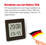 TFA Kjeld black thermometer