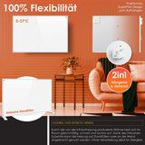 ZAAK. Kessmart 550 Watt Wifi infraroodpaneel kachel - 12 m2 - vrijstaand of wandmontage