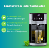 CASO PerfectCup 1000 Pro heetwaterdispenser 4 liter