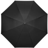 Falcone Inside Out windproof paraplu zwart en blauw