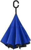 Falcone Inside Out windproof paraplu zwart en blauw