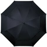 Falcone Storm windproof golfparaplu zwart