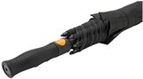 Falcone Robuust windproof golfparaplu zwart