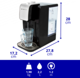 Emerio WD-118981 heetwaterdispenser 2.2 liter