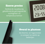 TFA Kjeld black thermometer