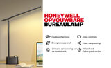 Honeywell HWT-H01 LED bureaulamp - dimbaar - USB oplaadpoort - 3 kleurmodi