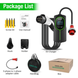 Daolar Wifi 11 kW - 16A - Type 2 - 5 pins-CEE thuislader - 3 fase - met instelbare 10 uurs timer - 5 meter kabel