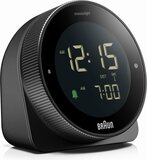 Braun BC24B-DCF zwart 8 cm radiogestuurde wekker