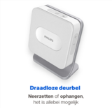 Philips WelcomeBell 300 Basic draadloze deurbel