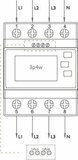 HomeWizard Eastron WiFi kWh meter 3-fase MID - 100A - Inzicht via App - DIN Rail