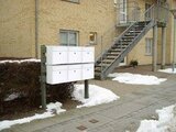 Allux LT150 zwart brievenbus_