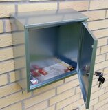 Allux 400 antraciet brievenbus
