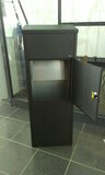 Allux 600 zwart pakketbrievenbus