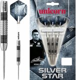 Unicorn Silver Star Michael Smith 80% steeltip dartpijlen
