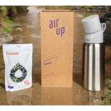 Air Up 850 ml Steel Bottle Moon starterskit + drie cassis pods