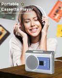 Draagbare cassettespeler CR-318 - FM/AM radio - Luidspreker - Walkman