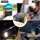 Technaxx TX-205 powerstation - 80 Watt uitgangsvermogen - 74 Wh capaciteit
