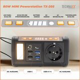 Technaxx TX-205 powerstation - 80 Watt uitgangsvermogen - 74 Wh capaciteit