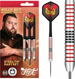 Shot Michael Smith Brass steeltip dartpijlen - 24 gram