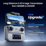 Holy Stone HS360E 4K drone - 6 km bereik - 30 min vliegtijd - 249 gram