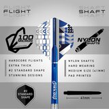 Red Dragon Luke Humphries Brass steeltip dartpijlen - 20 gram