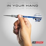Red Dragon Luke Humphries Brass steeltip dartpijlen - 20 gram