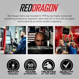 Red Dragon Peter Wright Brass steeltip dartpijlen - 20 gram