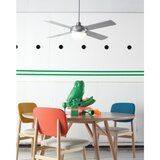Sfeerfoto van chromen Beacon Futura Eco plafondventilator