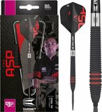 Target Nathan Aspinall Black Swiss Point 80% steeltip dartpijlen