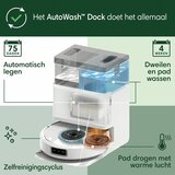 iRobot Roomba® Plus 505 Combo Robot + Autowash™ Dock robotstofzuiger - wit