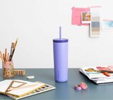 LifeStraw Go Steel Tumbler met waterfilter 500ml thistle purple