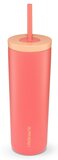 LifeStraw Go Steel Tumbler met waterfilter 500ml apricot pink