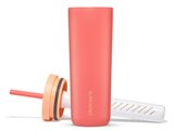 LifeStraw Go Steel Tumbler met waterfilter 500ml apricot pink