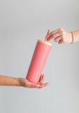 LifeStraw Go Steel Tumbler met waterfilter 500ml apricot pink