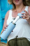 LifeStraw Go Steel waterfles met filter 500ml icelandic blue