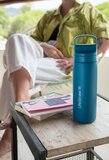 LifeStraw Go Steel waterfles met filter 500ml laguna teal