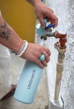 LifeStraw Go Steel waterfles met filter 500ml seafoam
