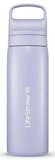 LifeStraw Go Steel waterfles met filter 500ml provence purple