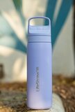 LifeStraw Go Steel waterfles met filter 500ml provence purple