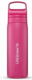 LifeStraw Go Steel waterfles met filter 500ml orchid pink